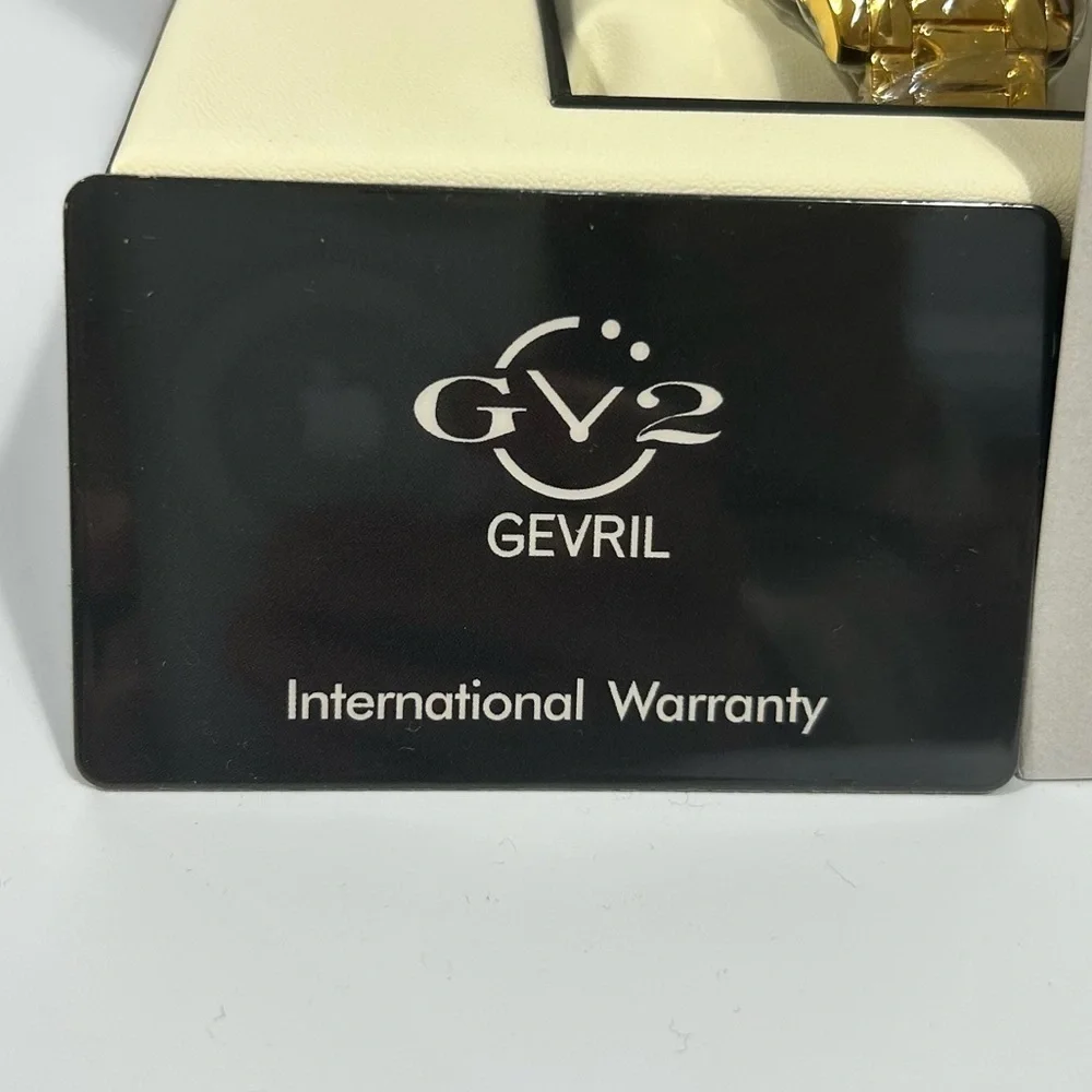 NEW Gevril Verona Diamond Bracelet Watch, 37mm - 0.05 ctw.